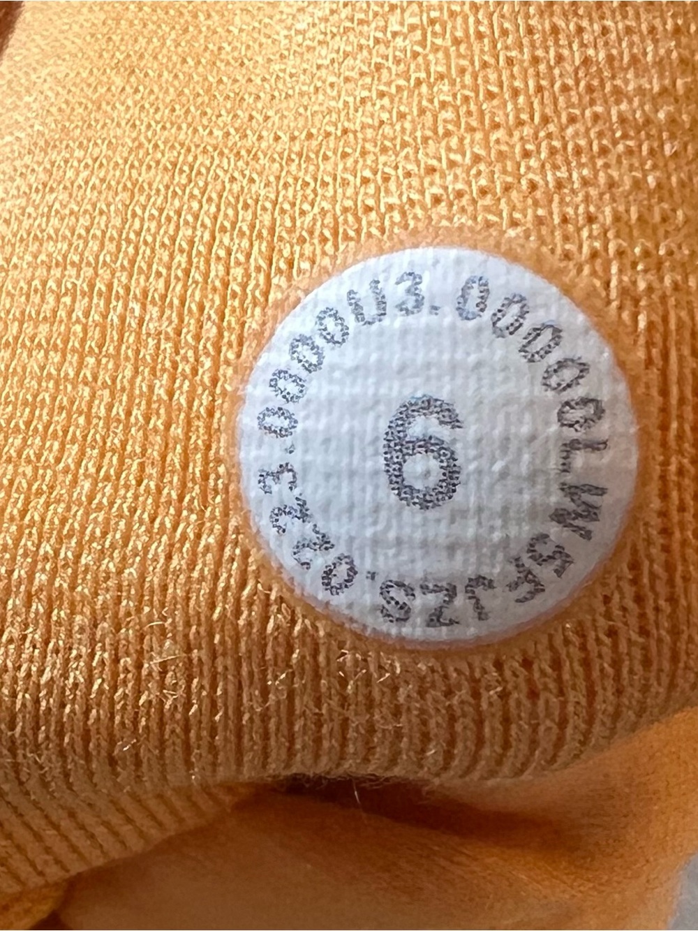 Lululemon Align Ribbed High-Rise Pant 25" Mango Dream size 6